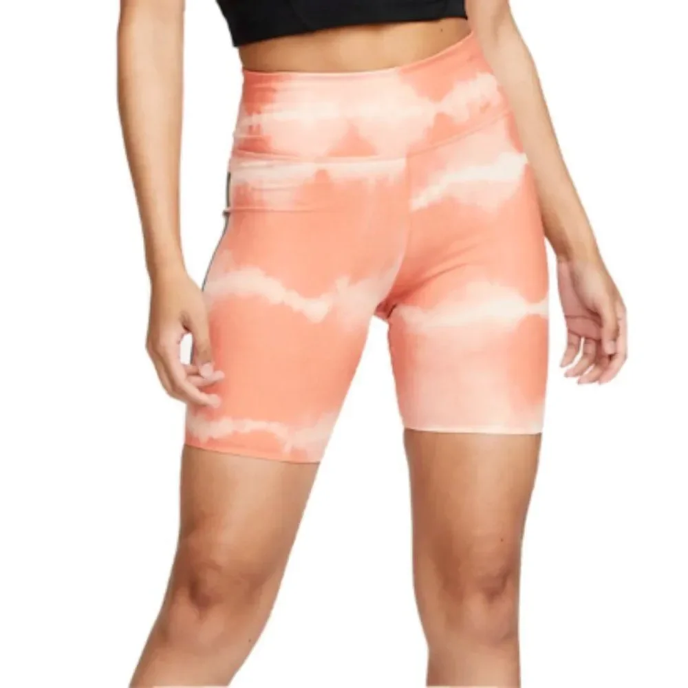 Nike One Luxe Women's 7" Mid Rise Training Shorts DO7814-827 - Picture 2 of 15